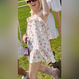 For Love & Lemons Olea Lily Mini Dress